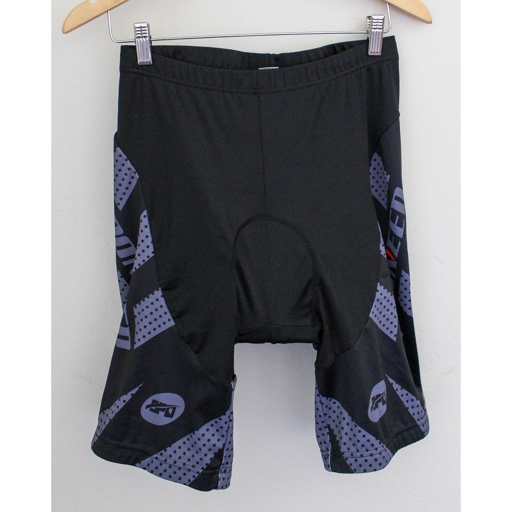 Sponeed Cycling Bike Shorts Mens 3XL Black Grey Padded Gel Chamois Road